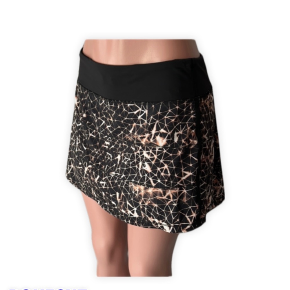 lululemon athletica Black and Brown Athletic Shorts